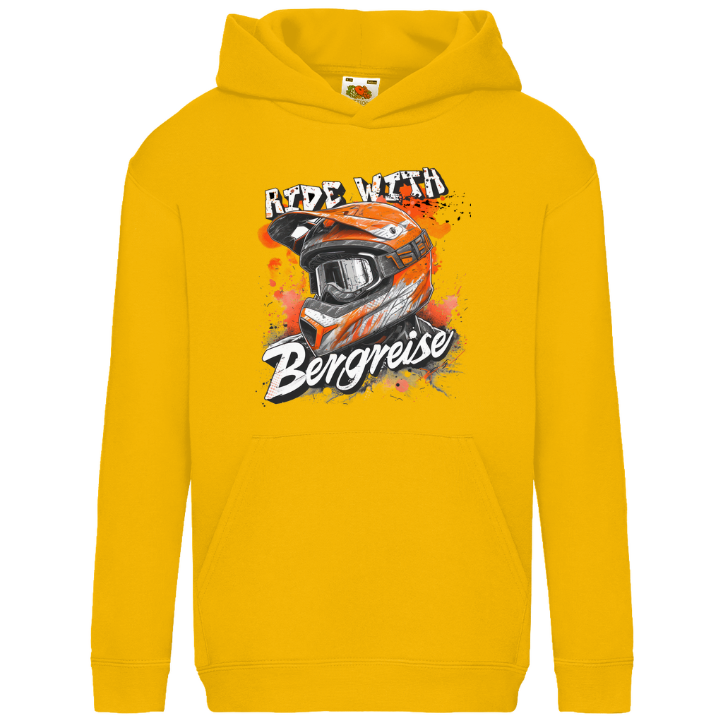 Ride with Bergreise - Kids Basic Hoodie - Bergreise