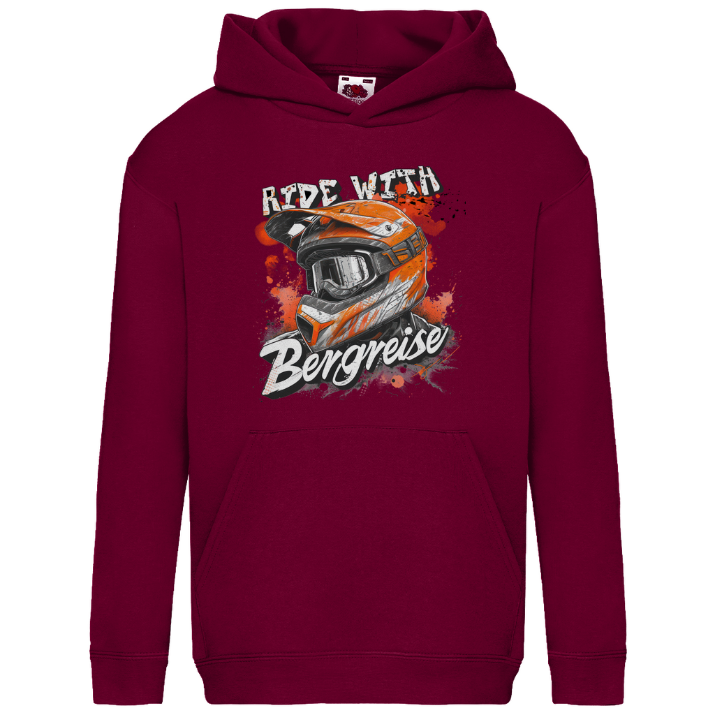 Ride with Bergreise - Kids Basic Hoodie - Bergreise