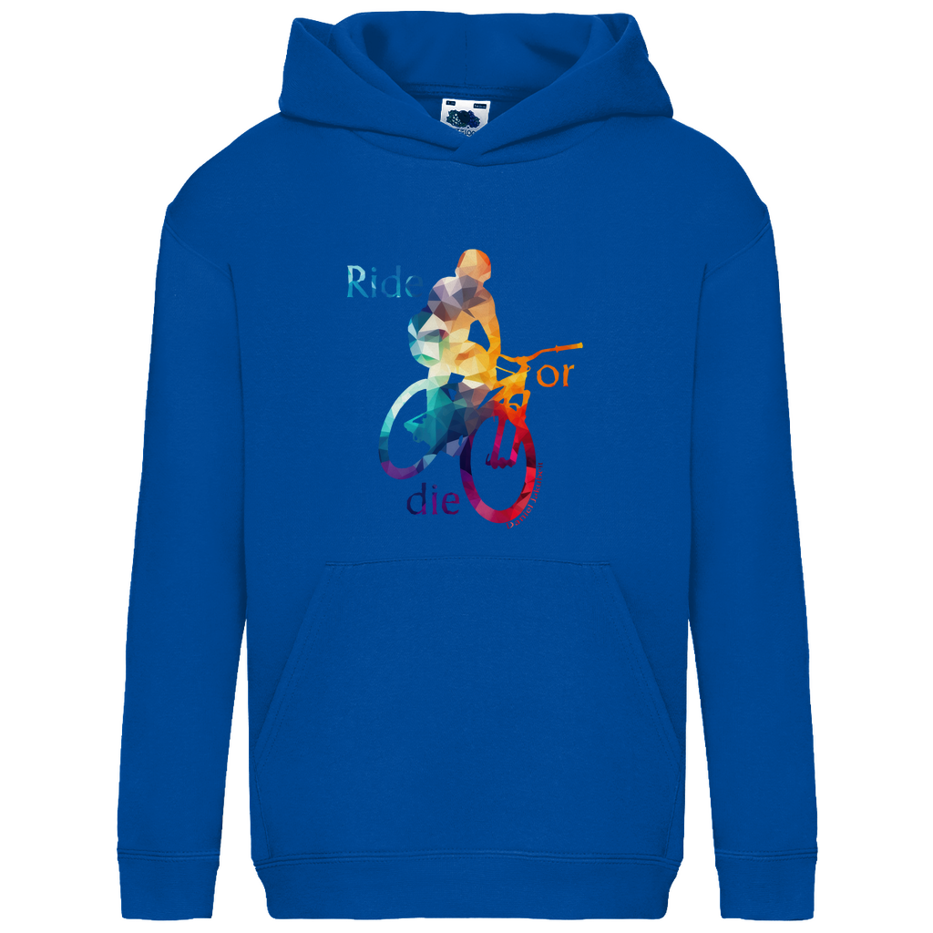 Ride or die by Daniel Jakubeit - Kids Basic Hoodie - Bergreise