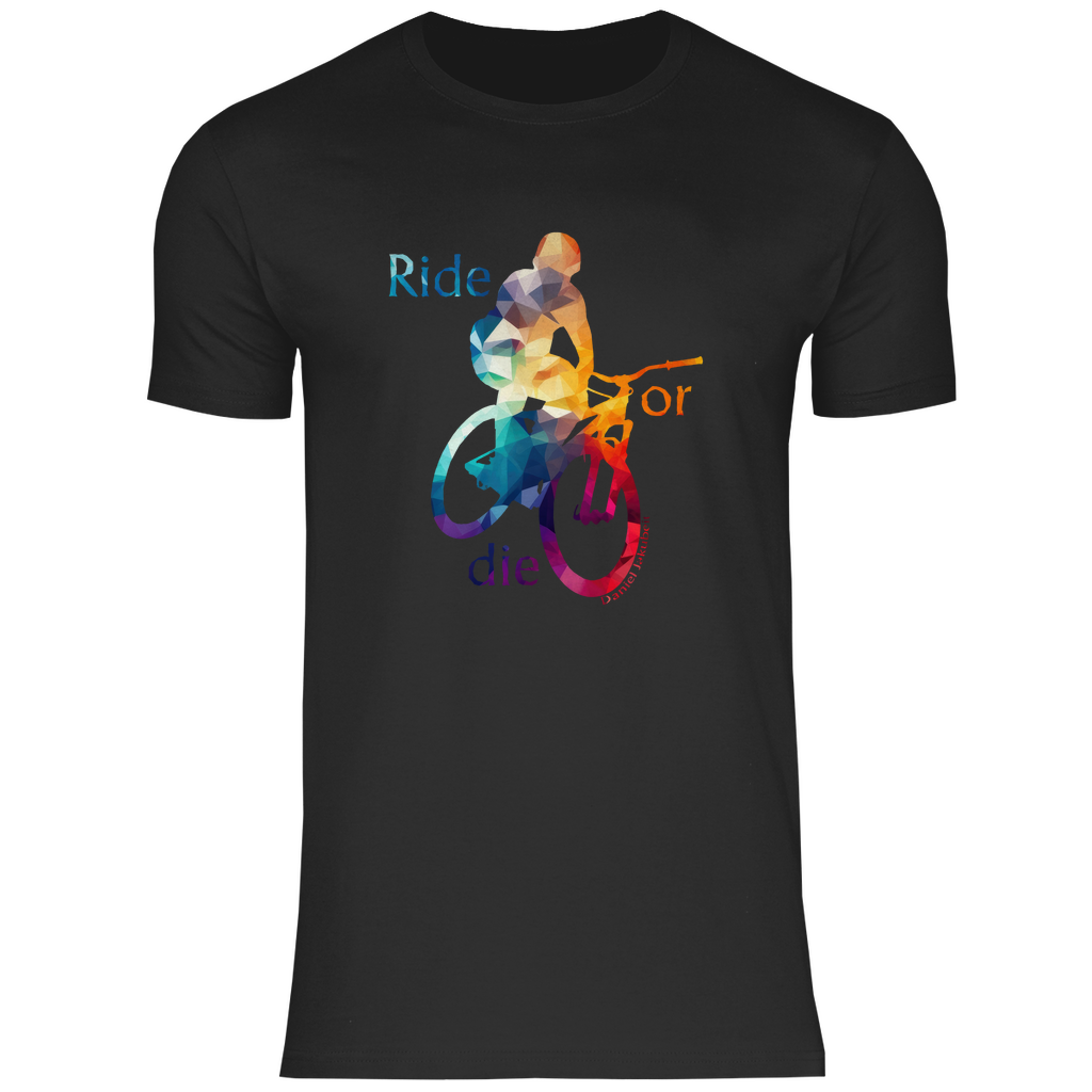 Ride or die by Daniel Jakubeit - Herren T-Shirt - Bergreise