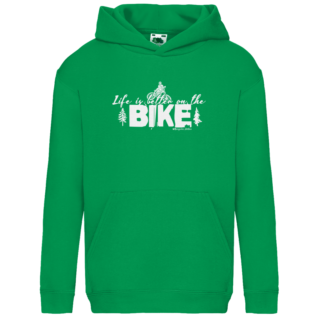 Better on the bike  - Kids Basic Hoodie