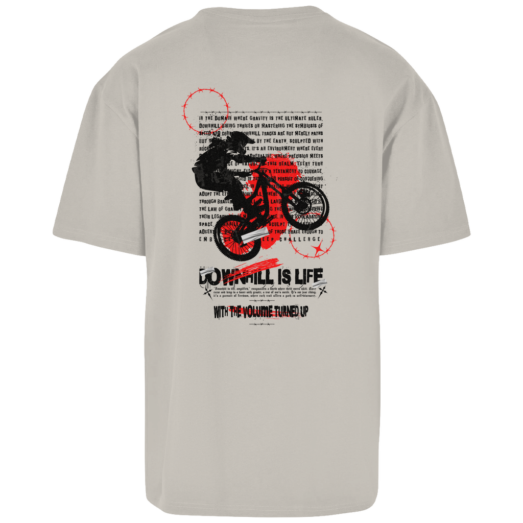 Downhill is Life - Oversize T-Shirt