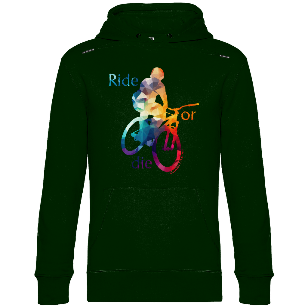 Ride or die by Daniel Jakubeit - Herren Hoodie - Bergreise