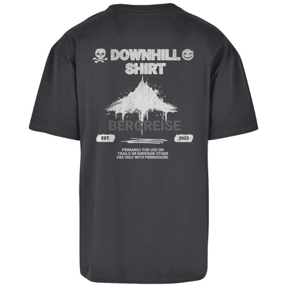 Downhill Shirt - Oversize T-Shirt - mit Backprint - Bergreise