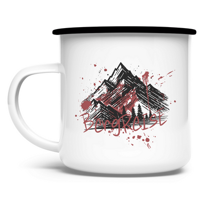 Downhill addict - Emaille Tasse - Bergreise