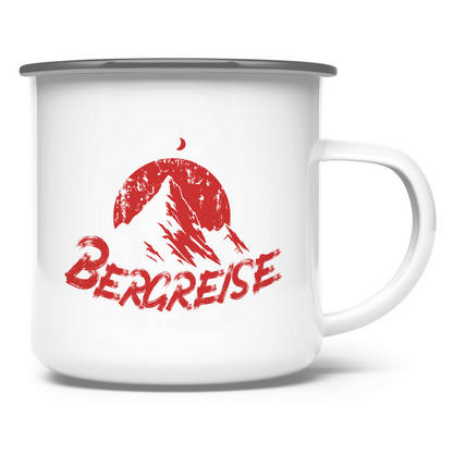 Bergreise Ride or die - Emaille Tasse - Bergreise