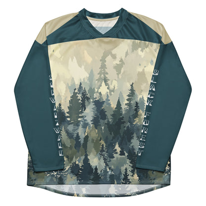 🔖Outlet - Bergreise Black Forest Camo Jersey - Größe XL🔖 - Bergreise