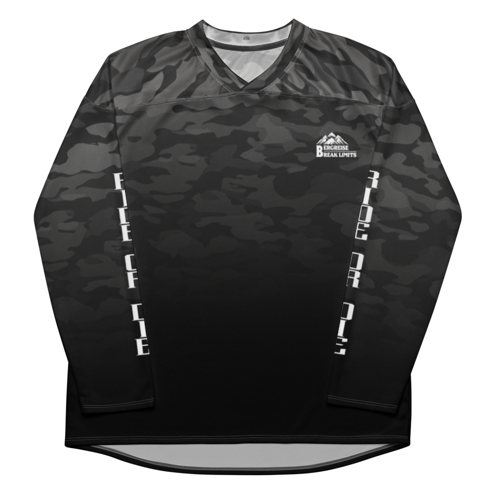 Bergreise Black Camo Jersey - Bergreise