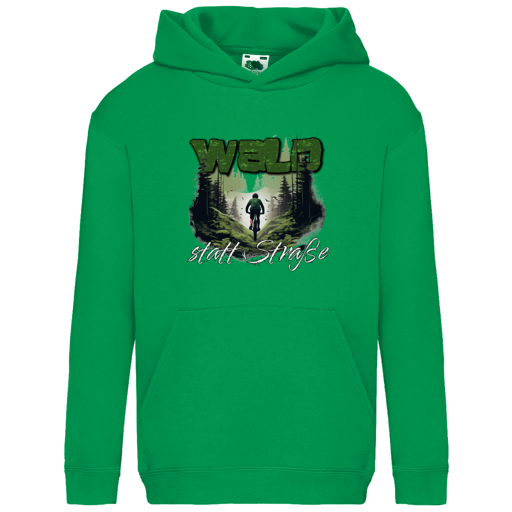 Wald statt Straße - Kids Basic Hoodie - Bergreise