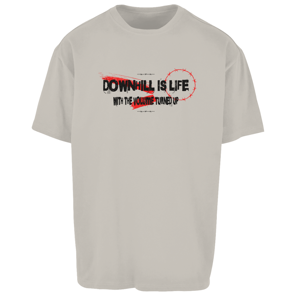 Downhill is Life - Oversize T-Shirt