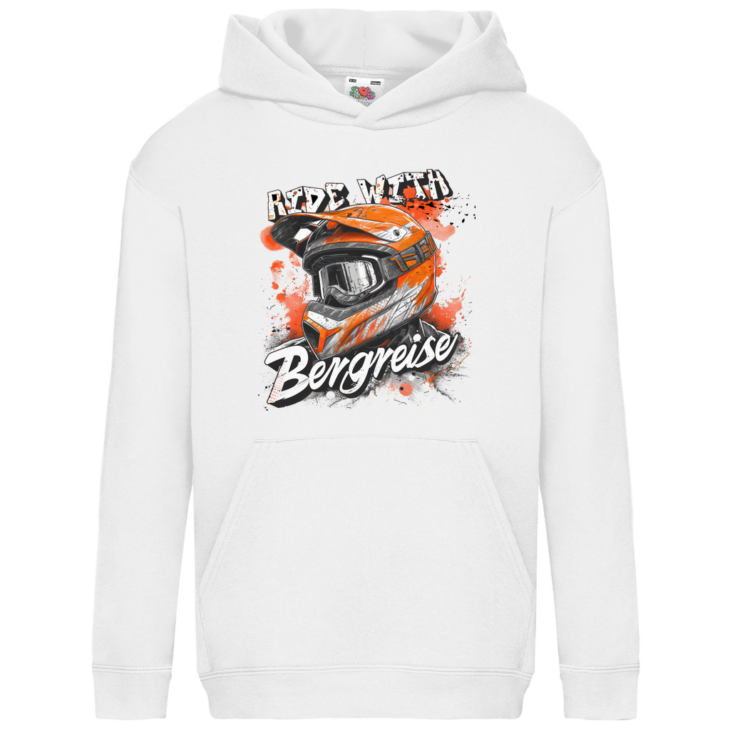 Ride with Bergreise - Kids Basic Hoodie - Bergreise