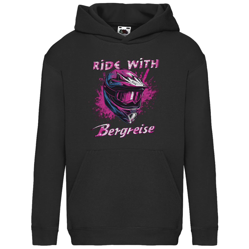 Ride with Bergreise - Kids Basic Hoodie - Bergreise