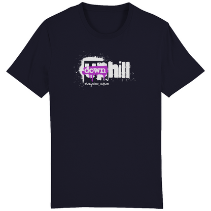 u̶p̶ downhill - Unisex T-Shirt